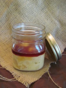 Персиковый хлебный пудинг sous vide