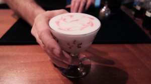 Коктейль "Винтажная розовая леди"