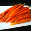Морковь sous vide с мятой