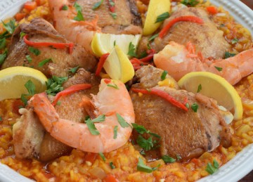 Паэлья sous vide