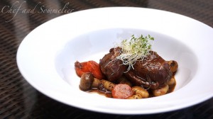 Свиные щеки sous vide