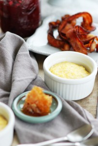 Спунбред манчего sous vide с индюшатиной