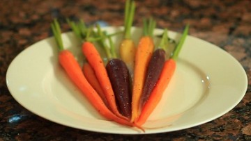 Радужная морковь sous vide
